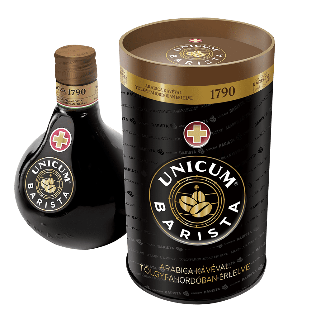 Likér Unicum Barista Bylinný 34,5% 0,5l Plech 2023