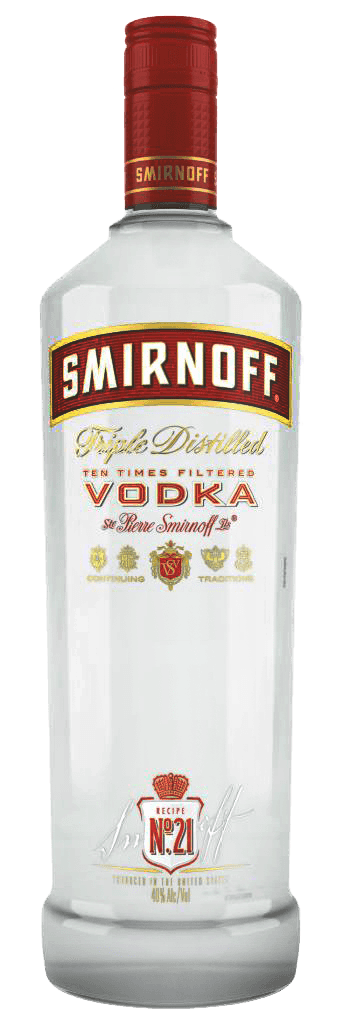 Vodka Smirnoff Red 37,5% 1l