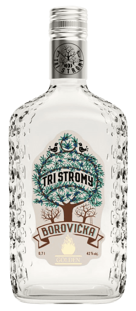 Borovička Tri Stromy 42% 0,7l
