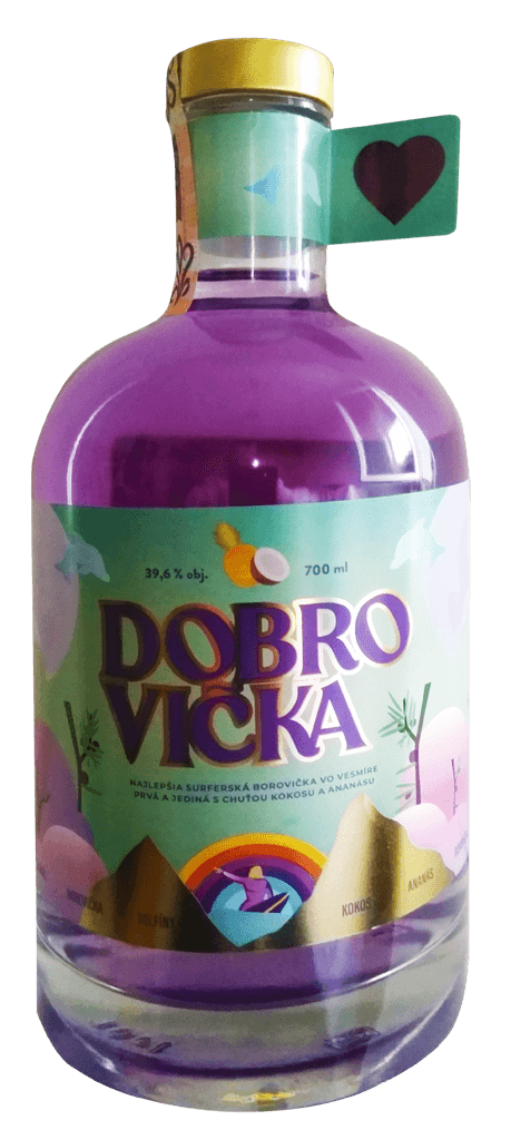 Borovička Dobrovička 39,6% 0,7l