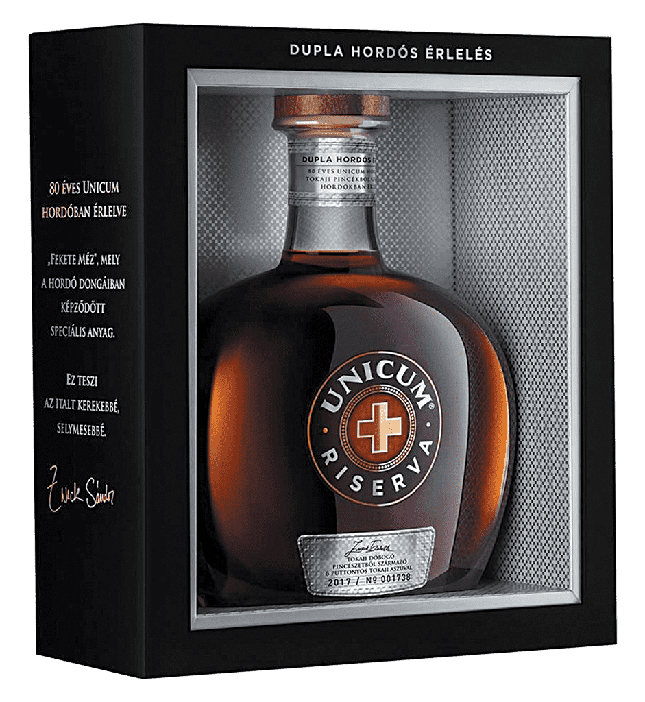 Likér Unicum Riserva Bylinný 40% 0,7l Krabička